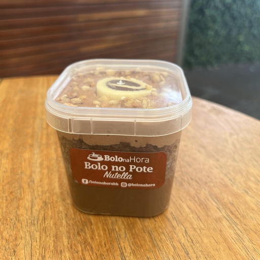 [2135] BOLO NO POTE NUTELLA